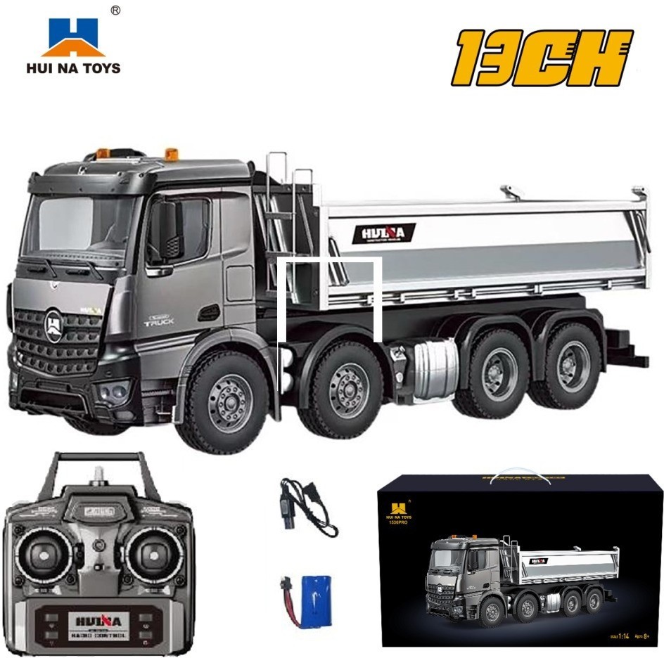 Радиоуправляемый самосвал 8х8 HUINA 13CH 1:14 (HN1536PRO)