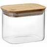 Банка для хранения прямоугольная glass acacia, 600 мл (79986)