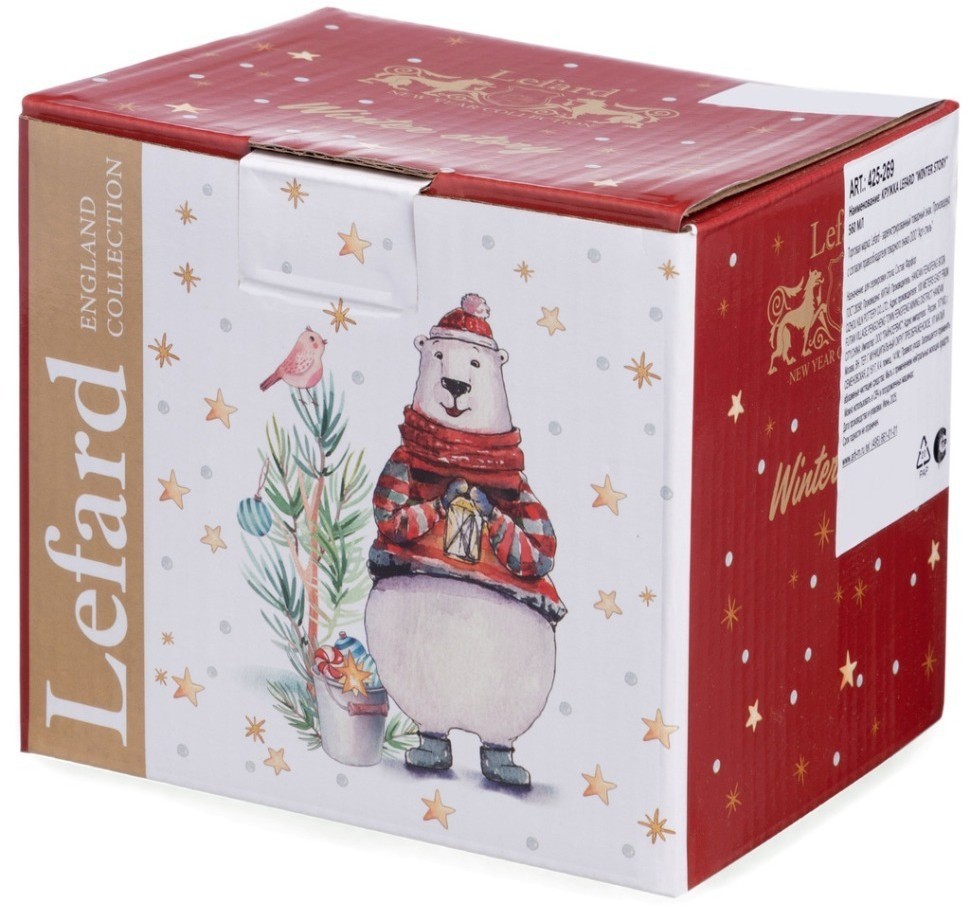 Кружка lefard "winter story" 560 мл (425-269)
