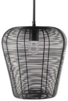 Светильник подвесной vinger, D28х30 см, черный (76205)
