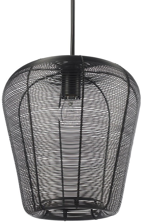 Светильник подвесной vinger, D28х30 см, черный (76205)