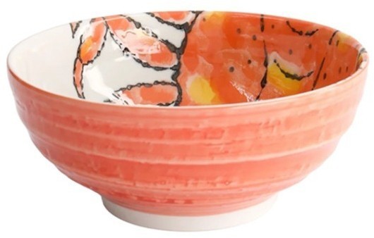 Чаша 17793, 18,5 см, фарфор, Red, TOKYO DESIGN