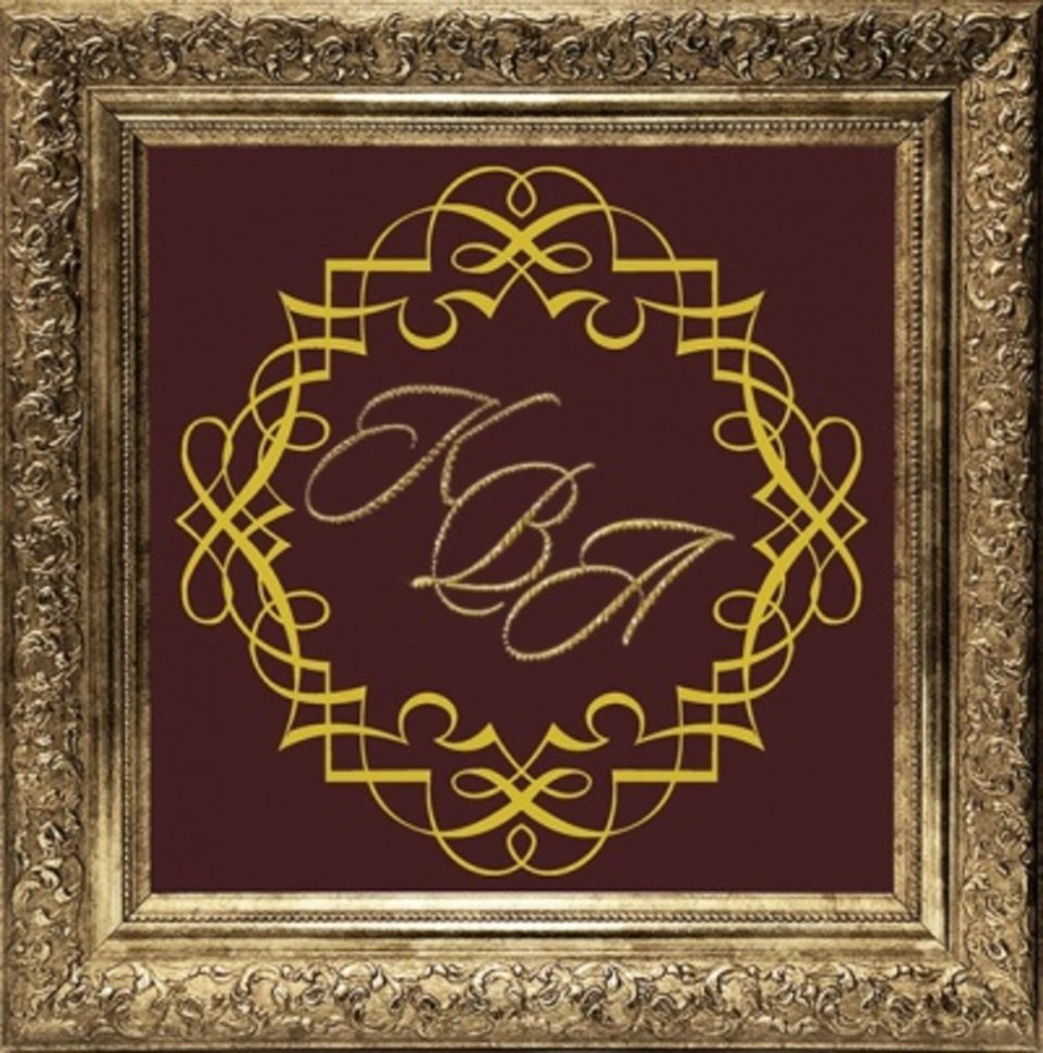 Картина Вензель с кристаллами Swarovski (2206)