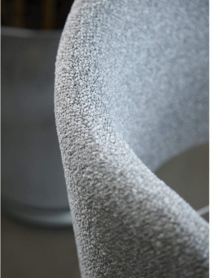 Стул coastal, букле, дымчато-серый (77893)