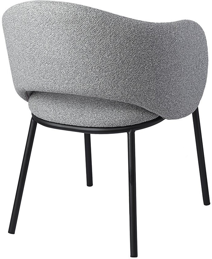 Стул coastal, букле, дымчато-серый (77893)