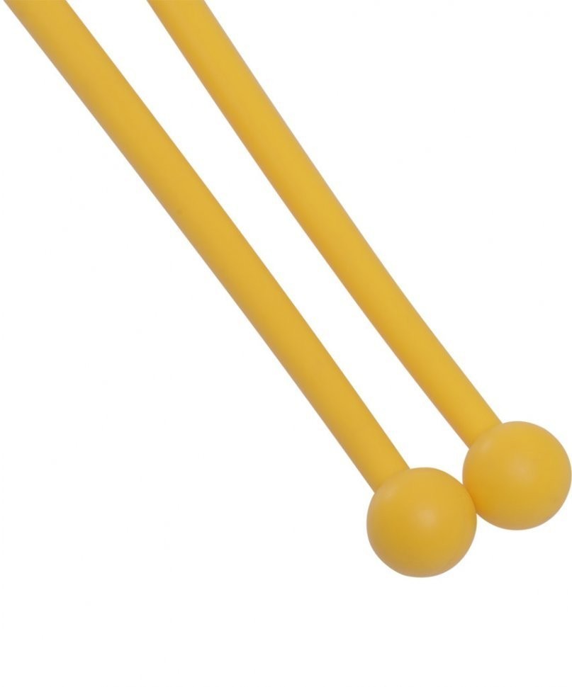Булавы для художественной гимнастики AC-01, 45 см, желтый (848538)
