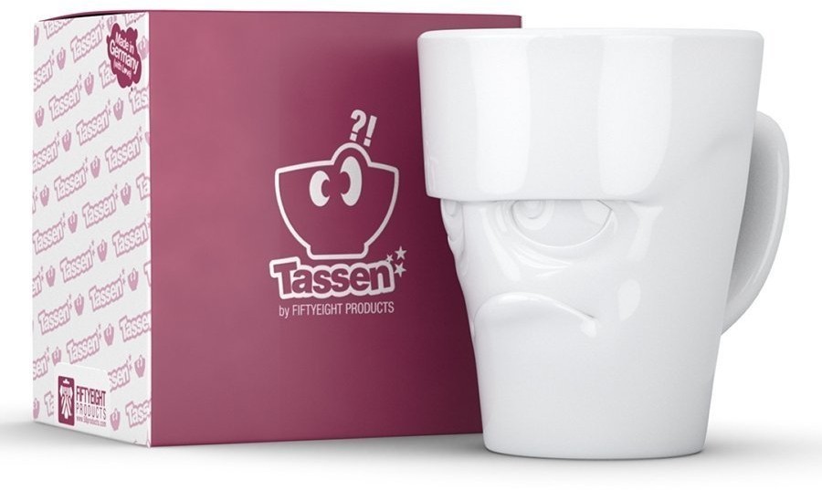 Кружка grumpy, 350 мл, белая (71278)