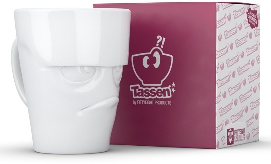 Кружка grumpy, 350 мл, белая (71278)