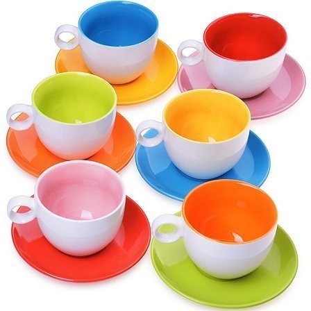 Чайный сервиз на 6 персон 12 предметов 250 мл LORAINE (27581)