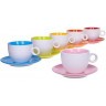 Чайный сервиз на 6 персон 12 предметов 250 мл LORAINE (27581)