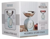Kitchen Craft Весы кухонные механические  Living Nostalgia blue LNSCALEBLU