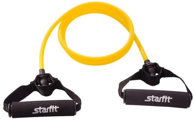 Эспандер многофункциональный ES-602, 6х9х1400 мм, 2 кг, желтый (123929)