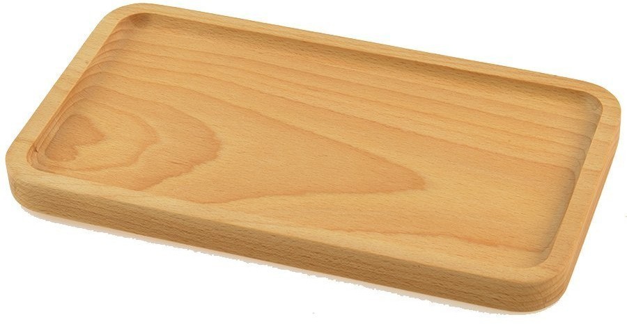 Поднос деревянный прямоугольный bernt, 30х20 см, бук (74804)