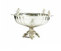 Чаша 10360bird/S, никель, посеребрение, silver, ROOMERS TABLEWARE