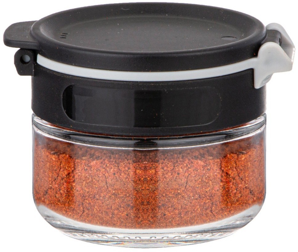 Набор емкостей для специй 6шт 85мл на подставке agness (671-101)