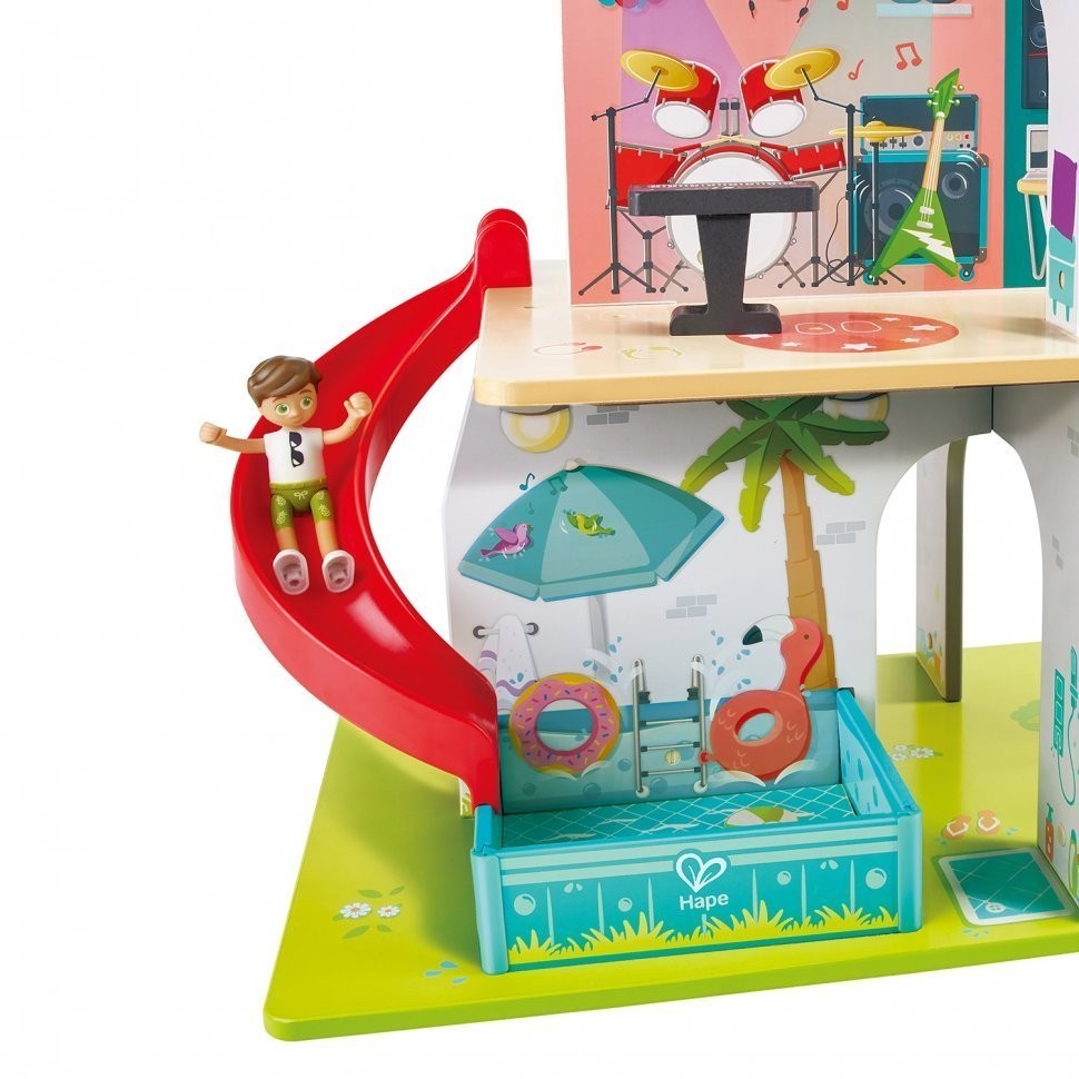 Музыкальный кукольный домик (E3411_HP)