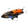 Радиоуправляемый катер (30 см, 25 км/ч, акб 700 mAh) (HJ812-B1)