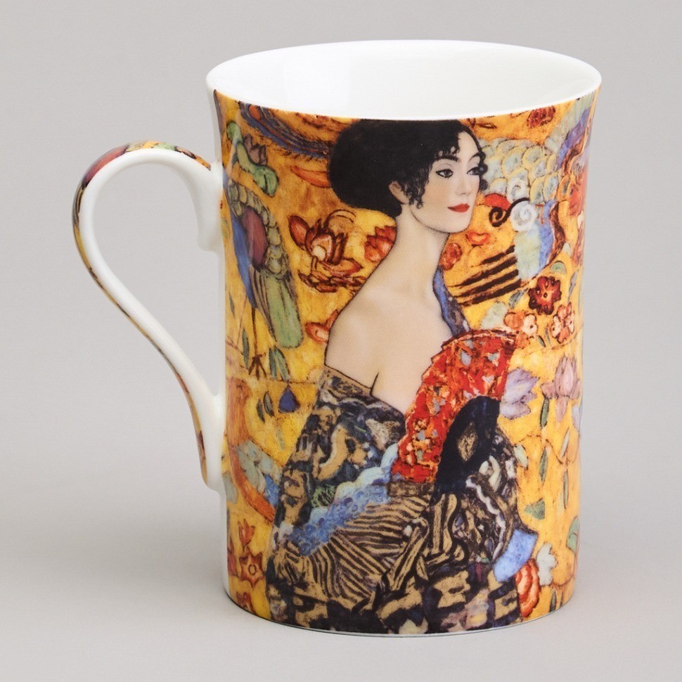 Кружка lefard "дама с веером" (г. климт) 300 мл (104-1031)