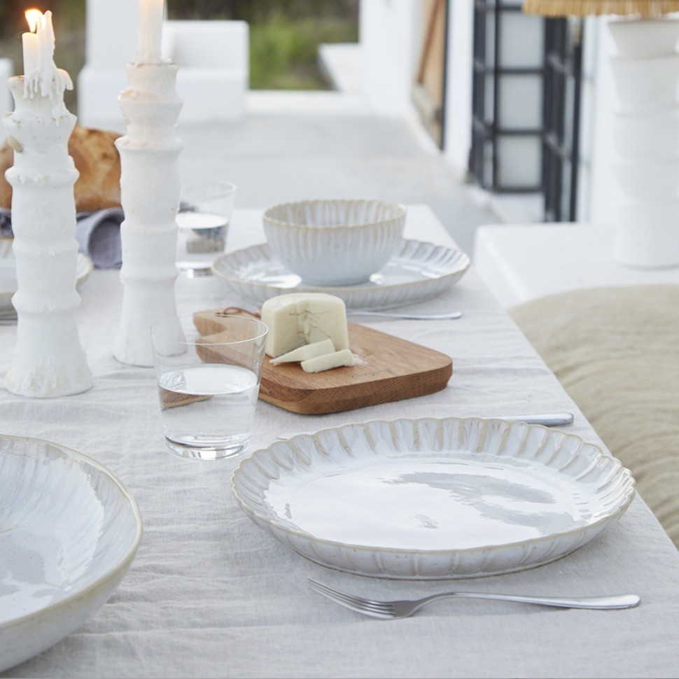 Тарелка ERP221-SND(ERP221-02819T), 21,8 см, керамика, Sand beige, CASAFINA BY COSTA NOVA