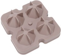 Форма для льда ice diamond, пепельно-розовая (77411)