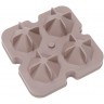 Форма для льда ice diamond, пепельно-розовая (77411)