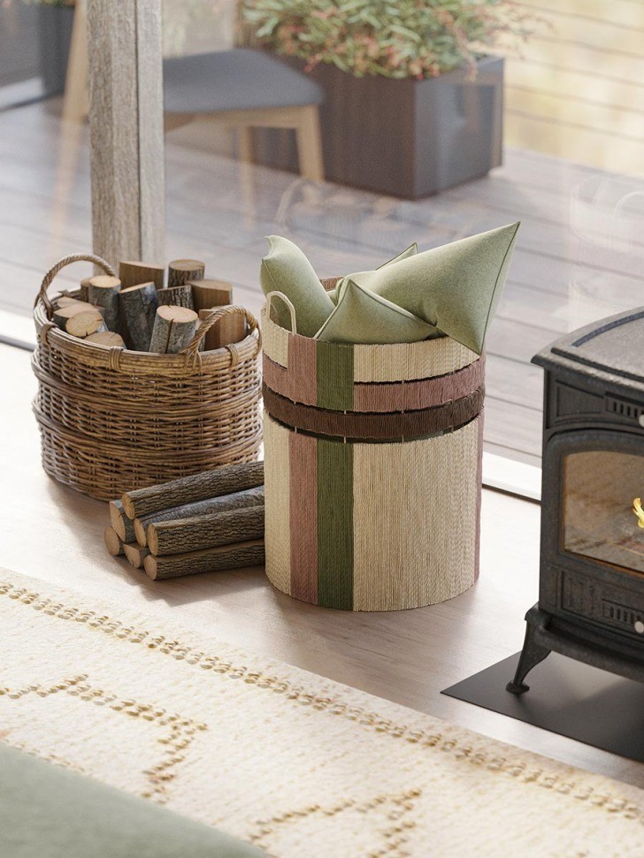 Корзина плетеная bongo nature из коллекции ethnic, размер s (77200)