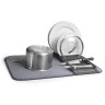Коврик для сушки посуды udry, 46х61 см, темно-серый (52597)
