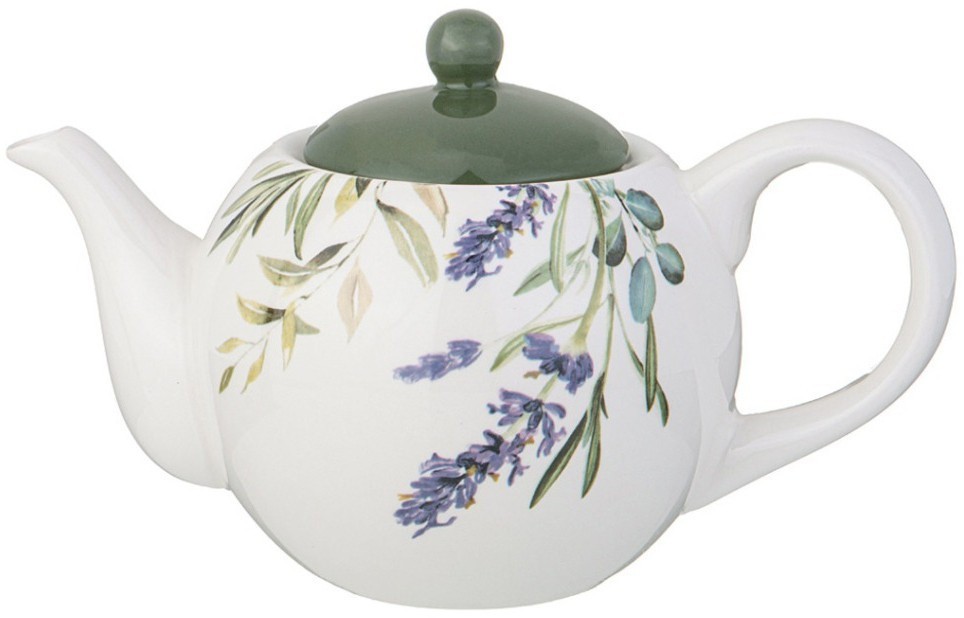Чайник agness "лаванда" 22,5*13*14,5 см 900 мл (358-2149)