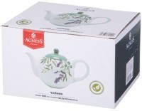 Чайник agness &quot;лаванда&quot; 22,5*13*14,5 см 900 мл (358-2149)