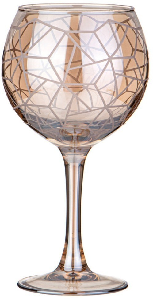 Набор фужеров из 6 шт "графика" мед 280 мл Lefard (194-954)