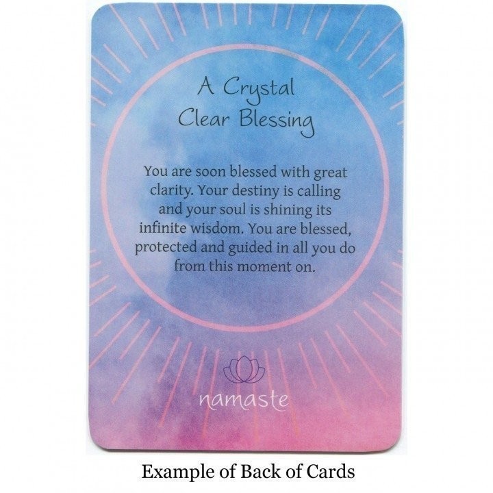 Карты Таро "Namaste Blessing and Divination Cards" Blue Angel / Намасте Благословения и Прорицания (46449)