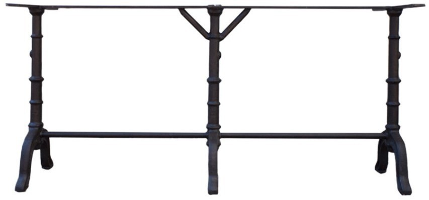 Подстолье A030, металл, Black, ROOMERS FURNITURE