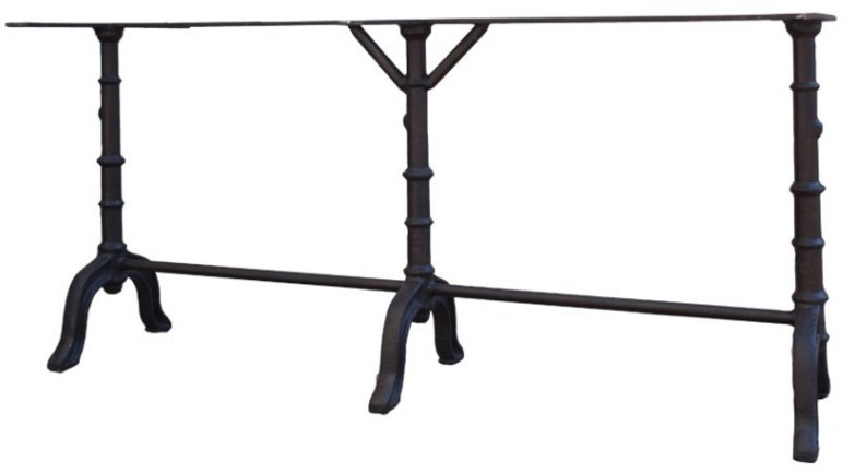 Подстолье A030, металл, Black, ROOMERS FURNITURE