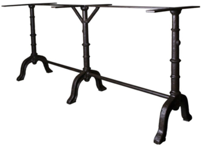 Подстолье A030, металл, Black, ROOMERS FURNITURE