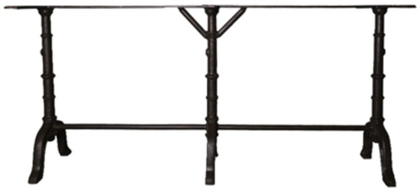 Подстолье A030, металл, Black, ROOMERS FURNITURE