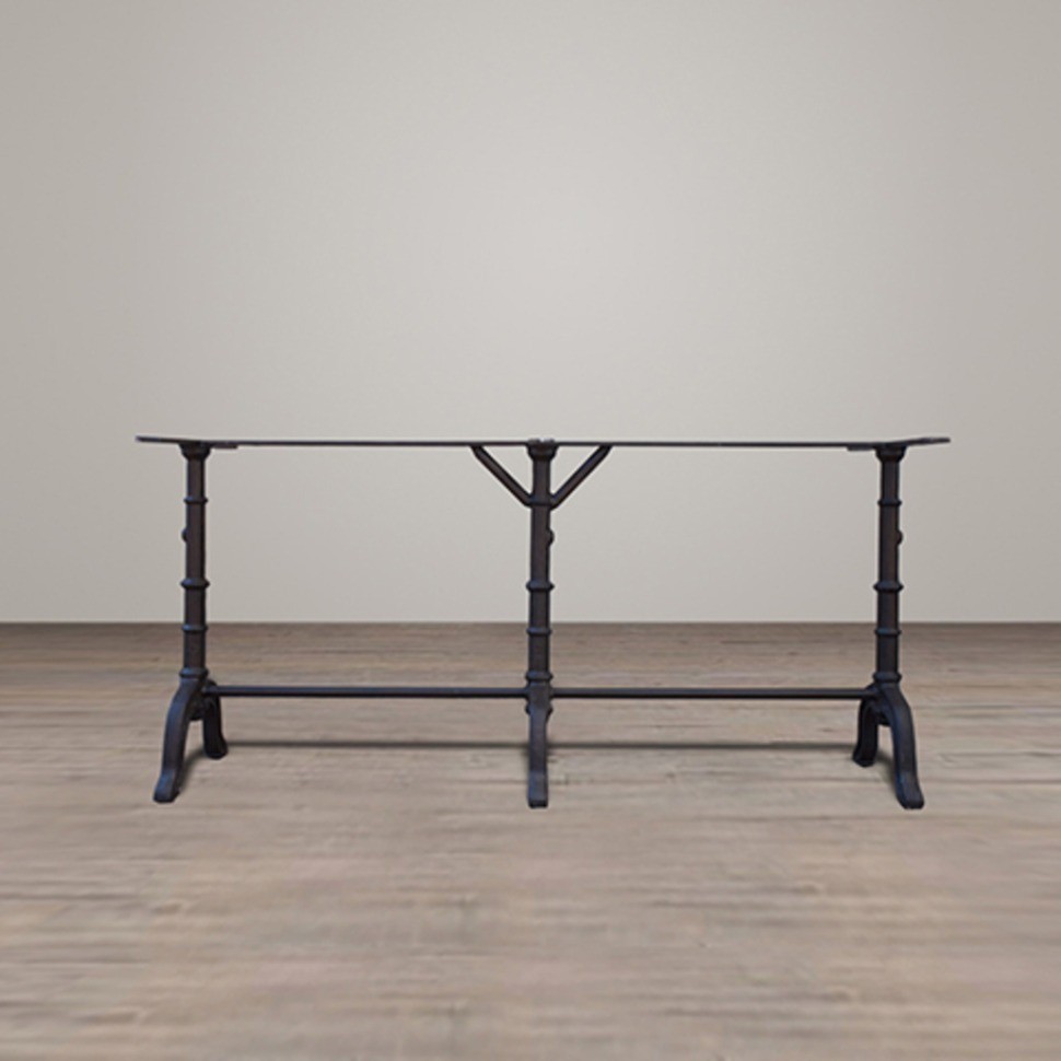 Подстолье A030, металл, Black, ROOMERS FURNITURE