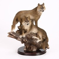 Фигурка &quot;волки&quot; 29,5*16,5 см. высота=25 см Lefard (252-178)