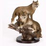 Фигурка "волки" 29,5*16,5 см. высота=25 см Lefard (252-178)