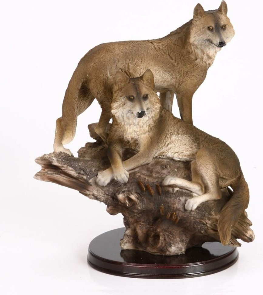 Фигурка "волки" 29,5*16,5 см. высота=25 см Lefard (252-178)