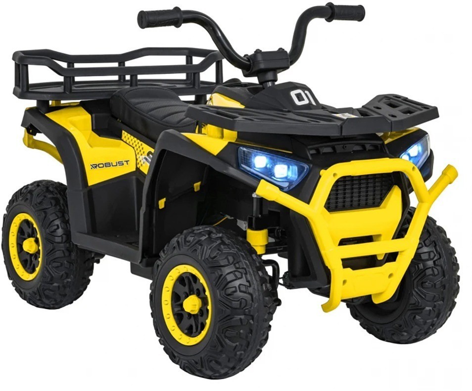 Детский электромобиль квадроцикл X-Robust (желтый, 24V, 4WD, пульт, EVA) (XMX651-24V-4WD-YELLOW)