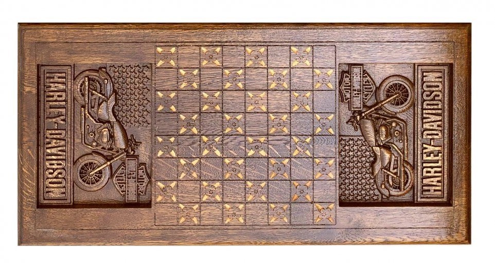 Нарды резные "Мотоцикл", Mkhitaryan (28353)