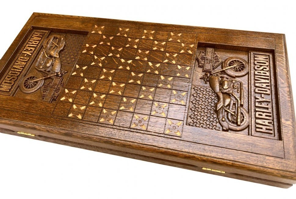 Нарды резные "Мотоцикл", Mkhitaryan (28353)