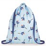 Рюкзак складной mini maxi sacpack leaves blue (62529)