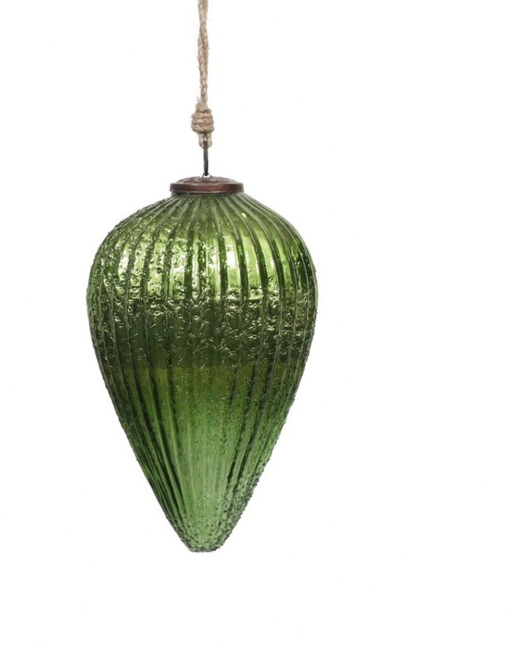 Новогодняя игрушка TD-004B, стекло, green, ROOMERS FURNITURE