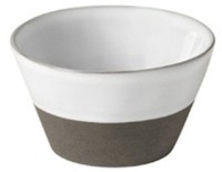 Чаша 1ATN092-WHI(1ATN092-03217U), 9 см, керамика, white/grey, Costa Nova