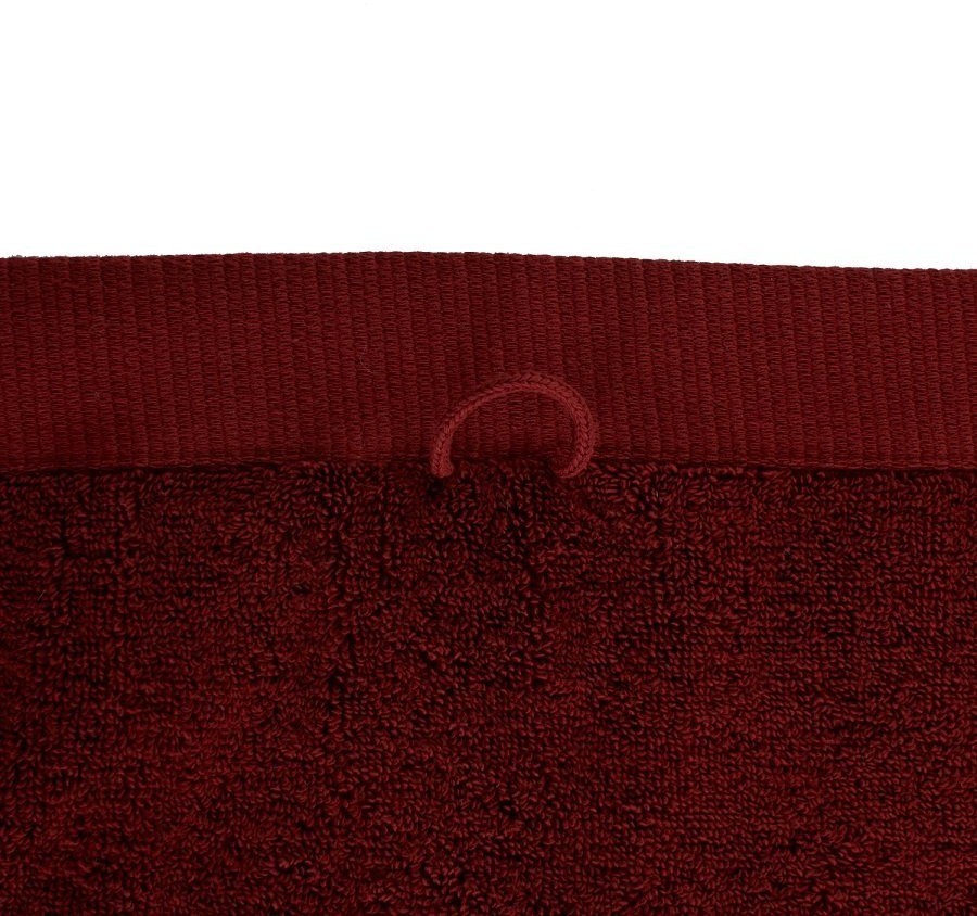 Полотенце банное бордового цвета essential, 90х150 см (63101)