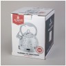 Чайник agness со свистком, 3л, индукцион. капсул. дно (907-263)