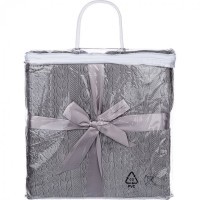 Плед &quot;косы. серый пепел&quot; 200*220 см. SANTALINO (981-038)