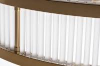 Люстра Ancona круглая бронза/стекло прозр. d85см (TT-00013205)