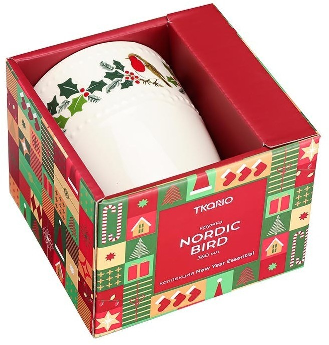 Кружка nordic bird из коллекции new year essential, 360 мл (79240)
